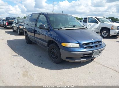 2000 DODGE GRAND CARAVAN SE Blue  Flexible Fuel 2B4GP44G9YR627237 photo #1