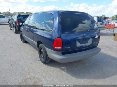 2000 DODGE GRAND CARAVAN SE Blue  Flexible Fuel 2B4GP44G9YR627237 photo #4