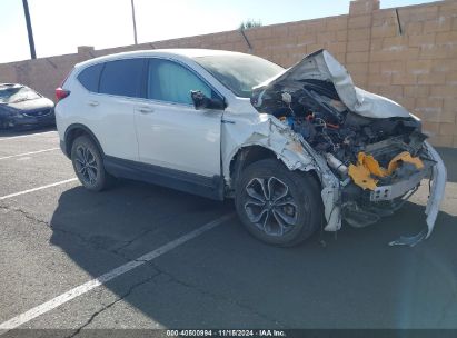 2021 HONDA CR-V HYBRID EX White  Hybrid 7FART6H5XME032368 photo #1