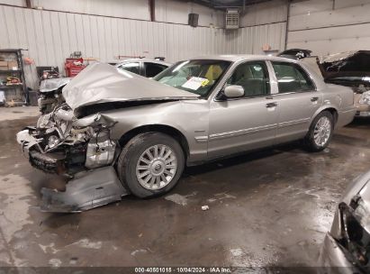 2010 MERCURY GRAND MARQUIS LS (FLEET ONLY) Silver  Flexible Fuel 2MEBM7FV3AX607391 photo #3