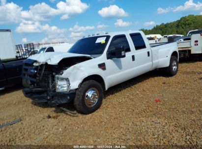 2008 FORD F-350 KING RANCH/LARIAT/XL/XLT White  Diesel 1FTWW32R68EB56144 photo #3