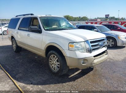 2010 FORD EXPEDITION EL EDDIE BAUER/KING RANCH White  Flexible Fuel 1FMJK1J50AEB65013 photo #1