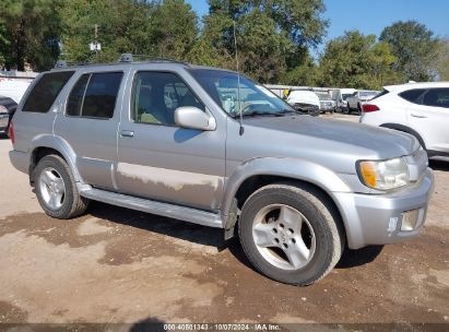 2003 INFINITI QX4 LUXURY Silver  Gasoline JNRDR09X53W250472 photo #1