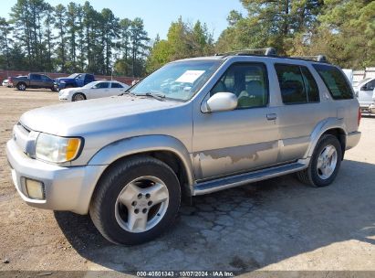 2003 INFINITI QX4 LUXURY Silver  Gasoline JNRDR09X53W250472 photo #3