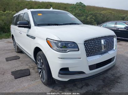 2024 LINCOLN NAVIGATOR RESERVE L White  Gasoline 5LMJJ3LG8REL03712 photo #1