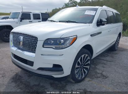 2024 LINCOLN NAVIGATOR RESERVE L White  Gasoline 5LMJJ3LG8REL03712 photo #3