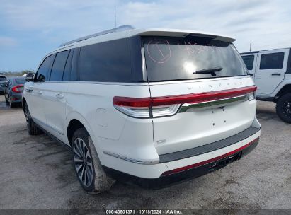 2024 LINCOLN NAVIGATOR RESERVE L White  Gasoline 5LMJJ3LG8REL03712 photo #4