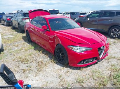 2017 ALFA ROMEO GIULIA RWD Red  Gasoline 1V2EE2CA4MC206402 photo #1