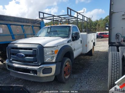 2013 FORD F-450 CHASSIS XL White  Diesel 1FDUF4GT4DEA73013 photo #3