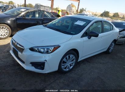 2019 SUBARU IMPREZA 2.0I White  Gasoline 4S3GKAB60K3602303 photo #3