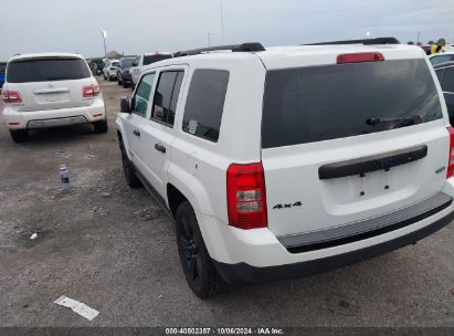 2015 JEEP PATRIOT ALTITUDE EDITION White  Gasoline 1C4NJRBBXFD303925 photo #4