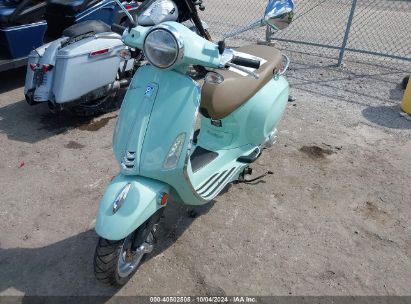 2022 VESPA PRIMAVERA/SPRINT 50 Green  Gasoline ZAPCA06B4N5104664 photo #3