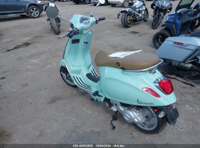 2022 VESPA PRIMAVERA/SPRINT 50 Green  Gasoline ZAPCA06B4N5104664 photo #4