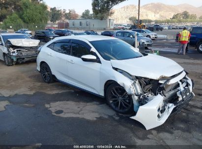 2020 HONDA CIVIC SPORT White  Gasoline SHHFK7H40LU419393 photo #1