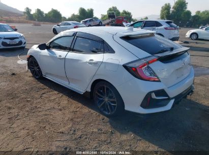 2020 HONDA CIVIC SPORT White  Gasoline SHHFK7H40LU419393 photo #4