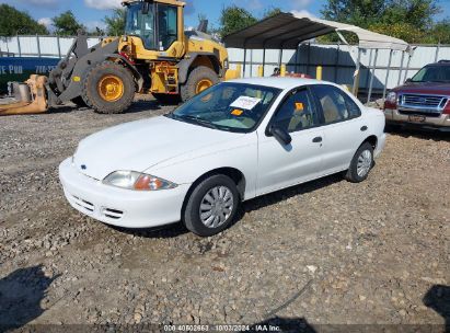 2001 CHEVROLET CAVALIER White  Gasoline 1G1JC524417173918 photo #3