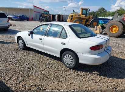 2001 CHEVROLET CAVALIER White  Gasoline 1G1JC524417173918 photo #4