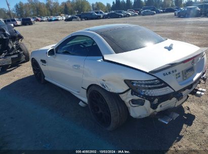 2012 MERCEDES-BENZ SLK 55 AMG White  Gasoline WDDPK7FA0CF031029 photo #4