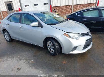 2016 TOYOTA COROLLA LE Silver  Gasoline 2T1BURHE7GC616859 photo #1