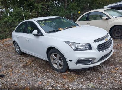 2015 CHEVROLET CRUZE 1LT AUTO White  Gasoline 1G1PC5SB4F7139171 photo #1