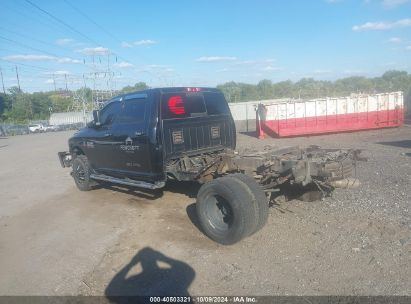 2017 RAM 3500 BIG HORN  4X4 8' BOX Black  Diesel 3C63RRHLXHG534224 photo #4