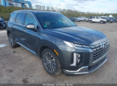 2024 HYUNDAI PALISADE CALLIGRAPHY Gray  Gasoline KM8R7DGEXRU696654 photo #1