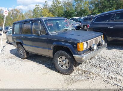 1990 ISUZU TROOPER Black  Gasoline JACCH58R0L8915179 photo #1