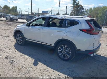 2022 HONDA CR-V HYBRID TOURING White  Hybrid 5J6RT6H92NL057305 photo #4