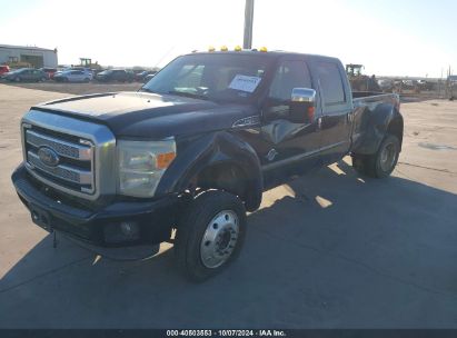 2016 FORD F-450 LARIAT Black  Diesel 1FT8W4DT9GEA90095 photo #3