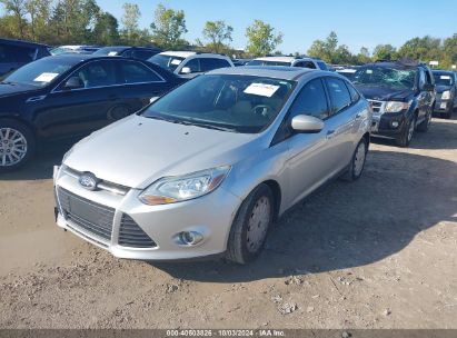 2012 FORD FOCUS SE Silver  Gasoline 1FAHP3F27CL311796 photo #3