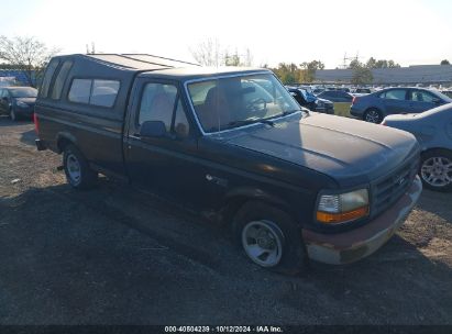 1996 FORD F150 Gray  Gasoline 1FTEF15YXTNA09014 photo #1