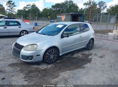 2007 VOLKSWAGEN GTI 2-DOOR Silver  Gasoline WVWEV71K57W101476 photo #3