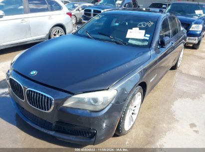 2012 BMW 740I Black  Gasoline WBAKA4C58CC613584 photo #3