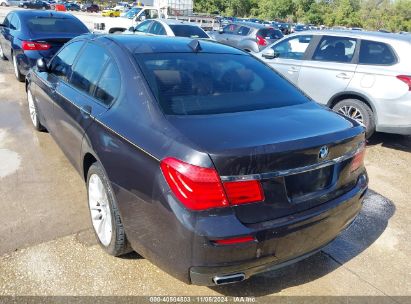 2012 BMW 740I Black  Gasoline WBAKA4C58CC613584 photo #4