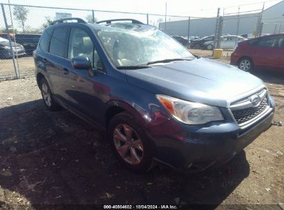 2014 SUBARU FORESTER 2.5I TOURING Blue  Gasoline JF2SJAPC2EH470181 photo #1