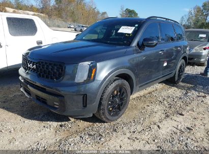 2024 KIA TELLURIDE SX PRESTIGE X-PRO Blue  Gasoline 5XYP5DGC3RG424173 photo #3