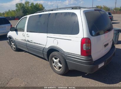 2001 PONTIAC MONTANA M16 W/1SF PKG. White  Gasoline 1GMDX03E61D189053 photo #4