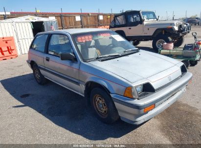 1984 HONDA CIVIC 1500 S Gray  Gasoline JHMAH5330ES015169 photo #1