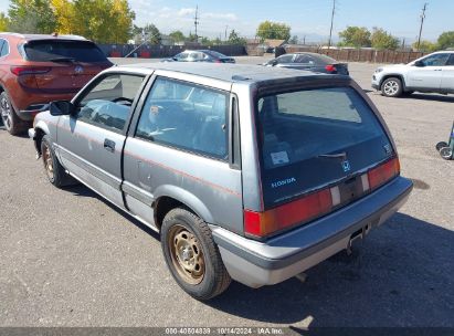 1984 HONDA CIVIC 1500 S Gray  Gasoline JHMAH5330ES015169 photo #4