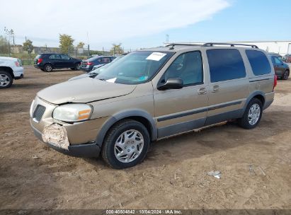 2005 PONTIAC MONTANA SV6 FWD Gold  Gasoline 1GMDV03L15D195451 photo #3