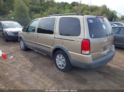 2005 PONTIAC MONTANA SV6 FWD Gold  Gasoline 1GMDV03L15D195451 photo #4