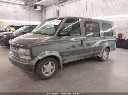 1996 CHEVROLET ASTRO Gray  Gasoline 1GBEL19W8TB166323 photo #3