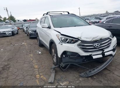 2018 HYUNDAI SANTA FE SPORT 2.4L White  Gasoline 5XYZU3LB1JG537403 photo #1