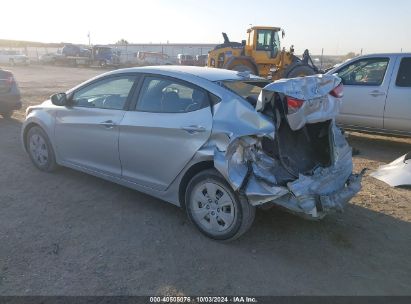 2016 HYUNDAI ELANTRA SE Silver  Gasoline 5NPDH4AE8GH669738 photo #4