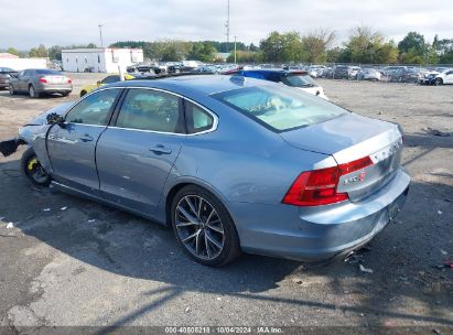 2018 VOLVO S90 T5 MOMENTUM Blue  Gasoline LVY982AK9JP033043 photo #4