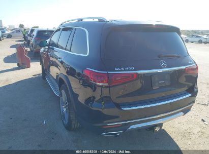 2021 MERCEDES-BENZ GLS 450 4MATIC Black  Gasoline 4JGFF5KE9MA399405 photo #4