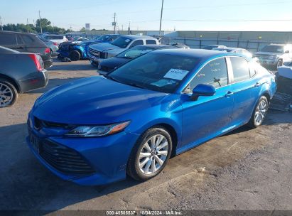 2020 TOYOTA CAMRY LE Blue  Gasoline 4T1C11AK8LU339971 photo #3