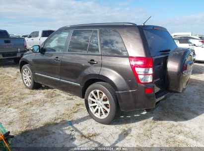 2013 SUZUKI GRAND VITARA LIMITED Burgundy  Gasoline JS3TD0D72D4100383 photo #4