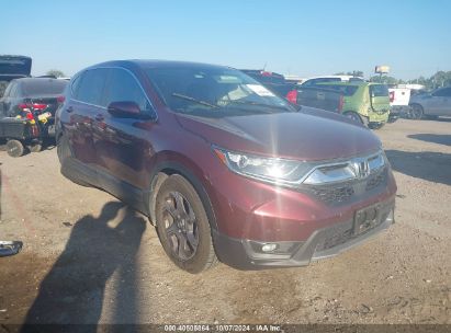 2017 HONDA CR-V EX Maroon  Gasoline 7FARW1H58HE019635 photo #1