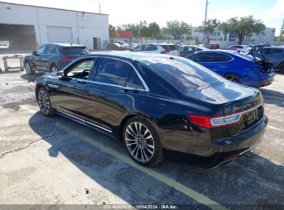 2017 LINCOLN CONTINENTAL SELECT Black  Gasoline 1LN6L9SK8H5607391 photo #4